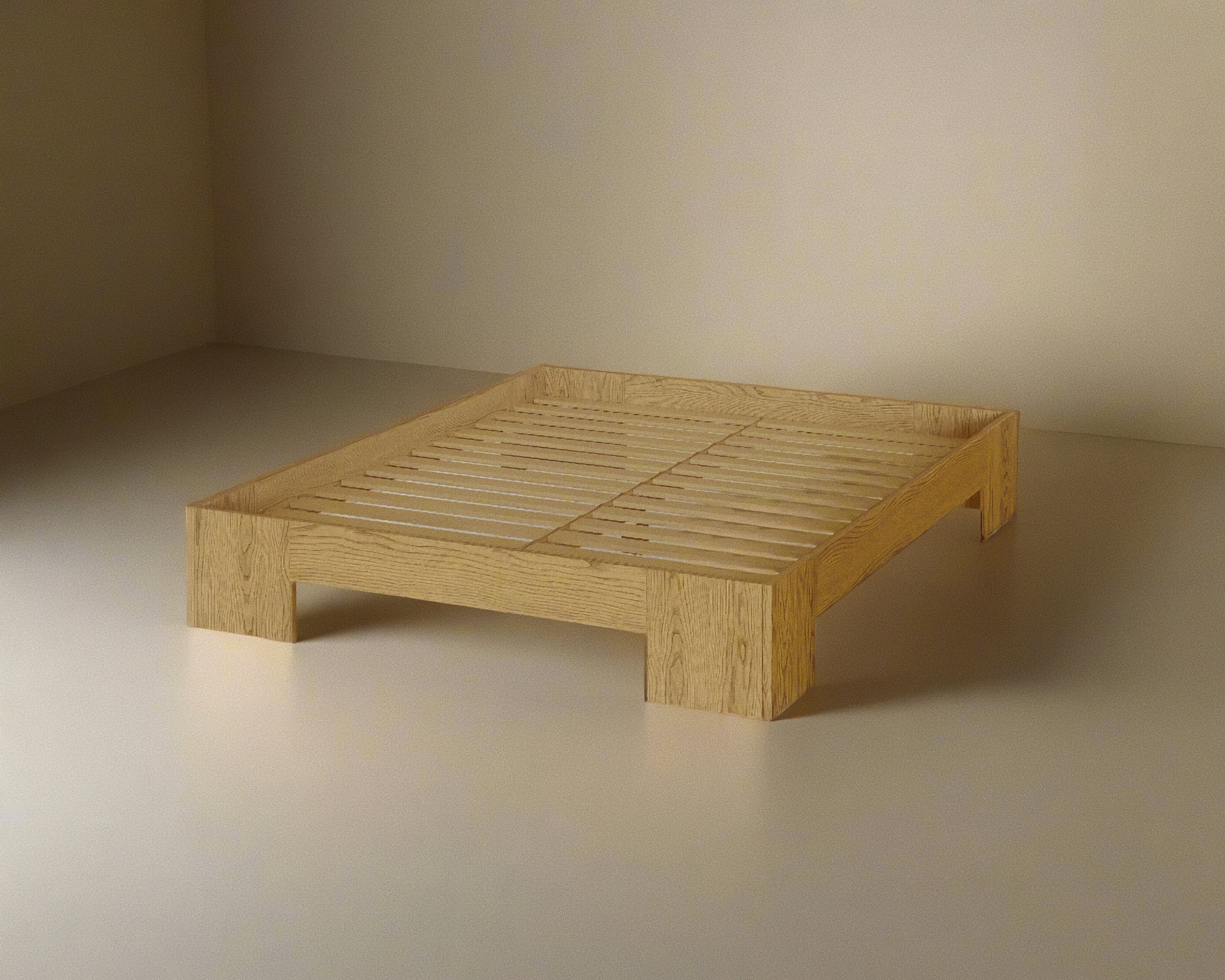 Tunnel Bed Frame | Oak
