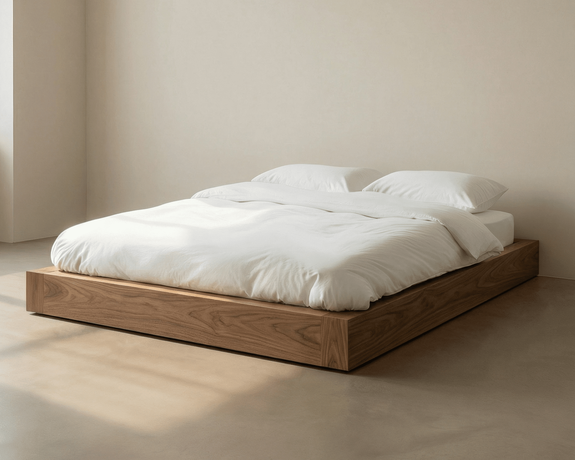 Surface Bed Frame | Walnut - Dialekt